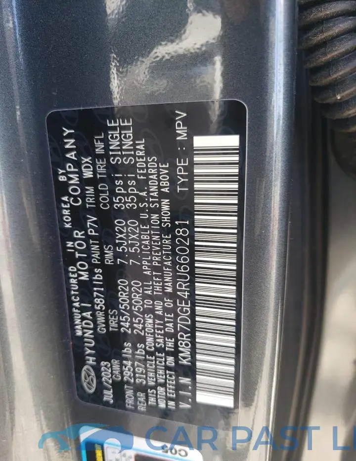 KM8R7DGE4RU660281# 14
