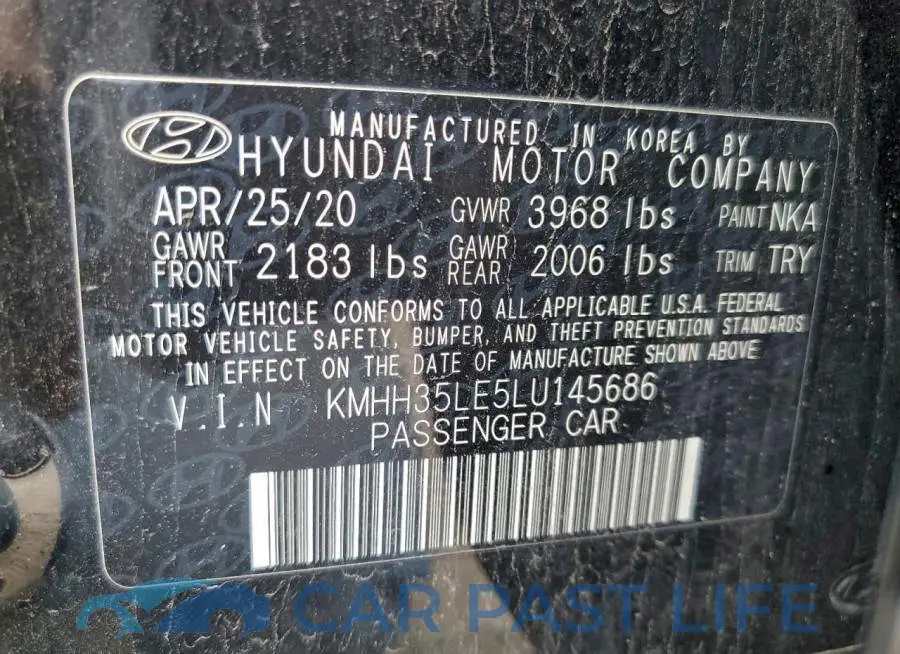 KMHH35LE5LU145686# 12