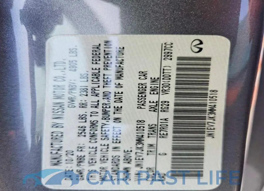 JN1EV7JK3MM410518# 12
