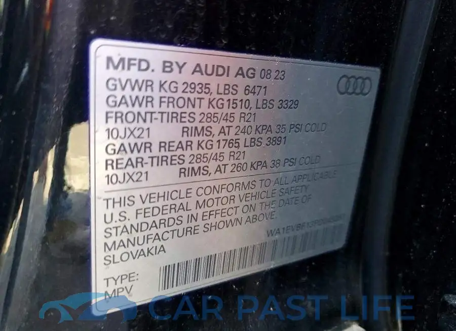 WA1EVBF13PD045367# 14