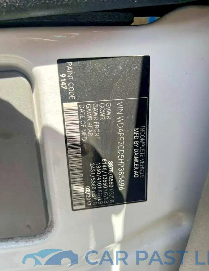 WDAPE7CD5HP385696# 10