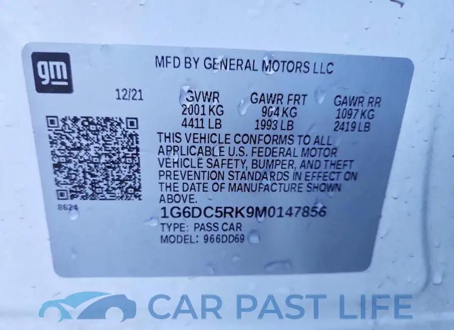 1G6DC5RK9M0147856# 12