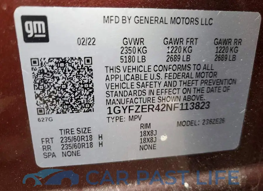 1GYFZER42NF113823# 13