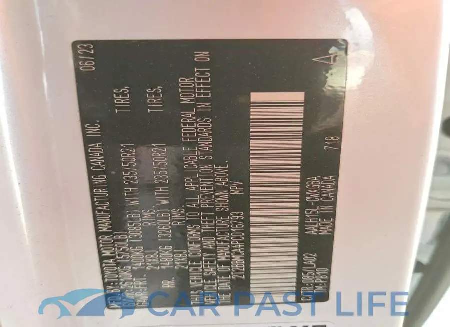 2T2BBMCA4PC016793# 13