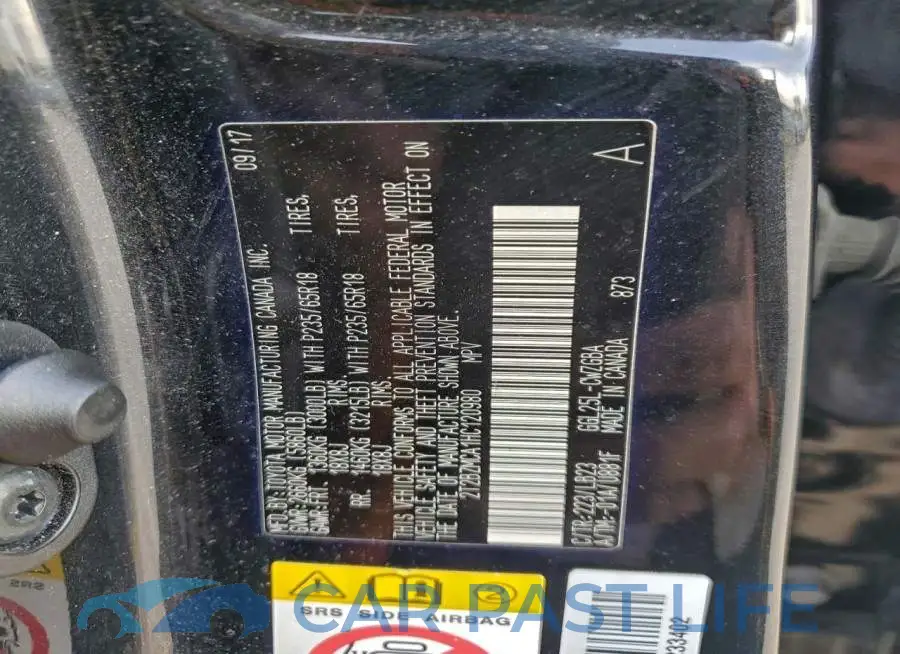 2T2BZMCA1HC120980# 13