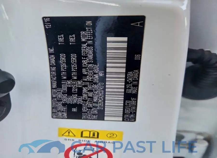 2T2BZMCA2HC074513# 13