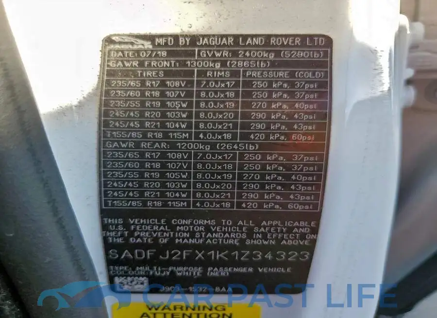 SADFJ2FX1K1Z34323# 13