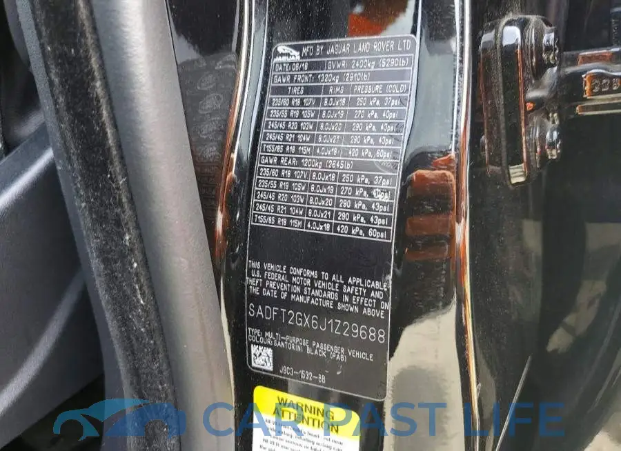 SADFT2GX6J1Z29688# 13