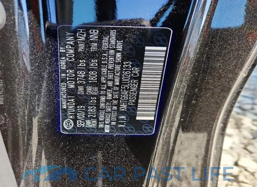 KMHTG6AF5LU026133# 12