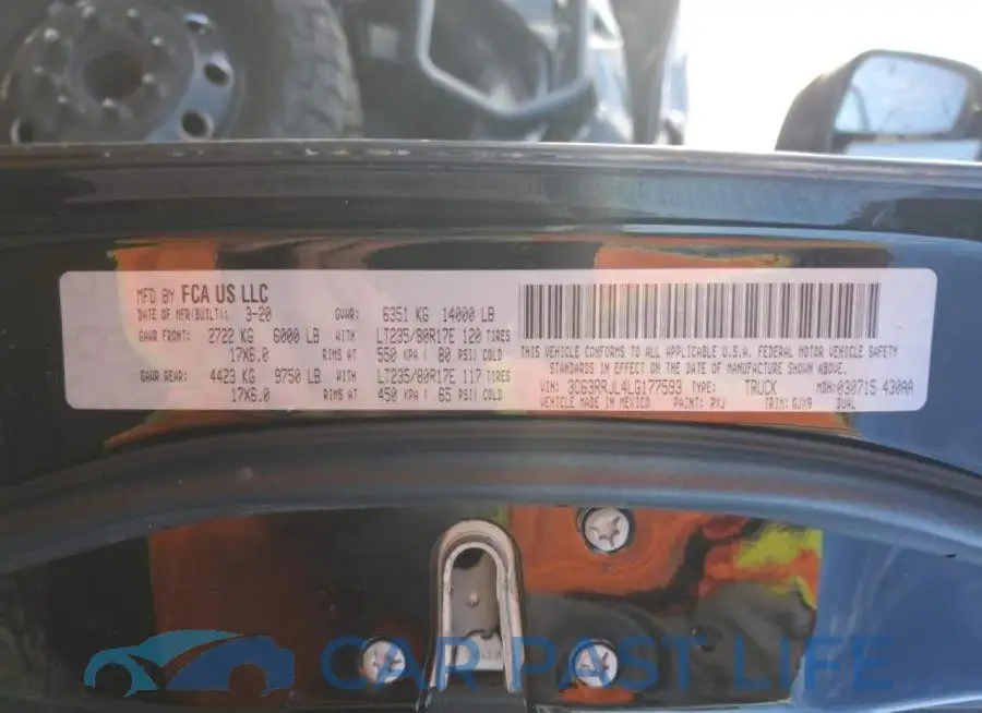 3C63RRJL4LG177593# 13