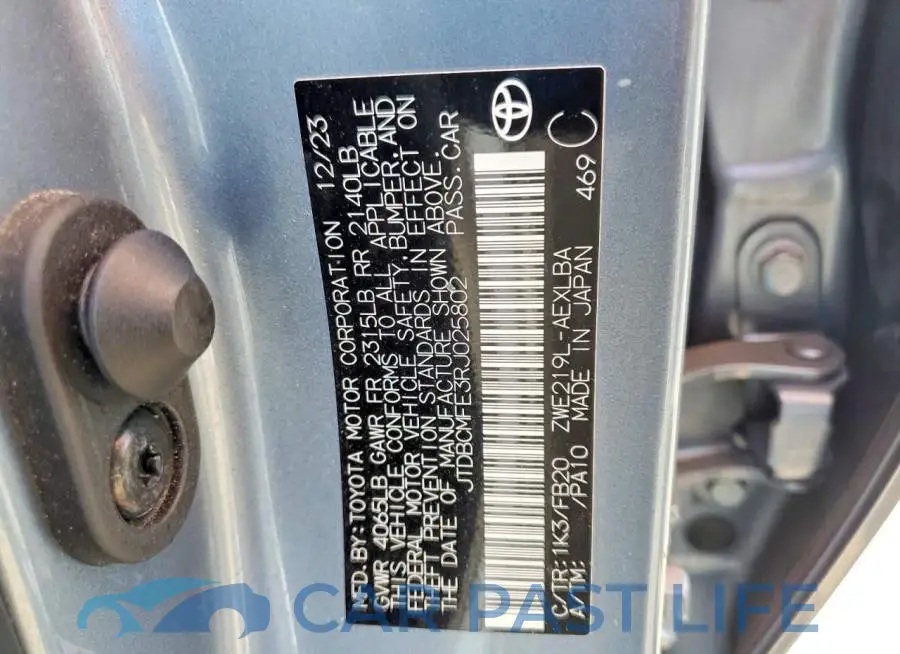 JTDBCMFE3RJ025802# 13