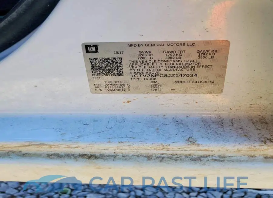 1GTV2NEC8JZ147034# 12