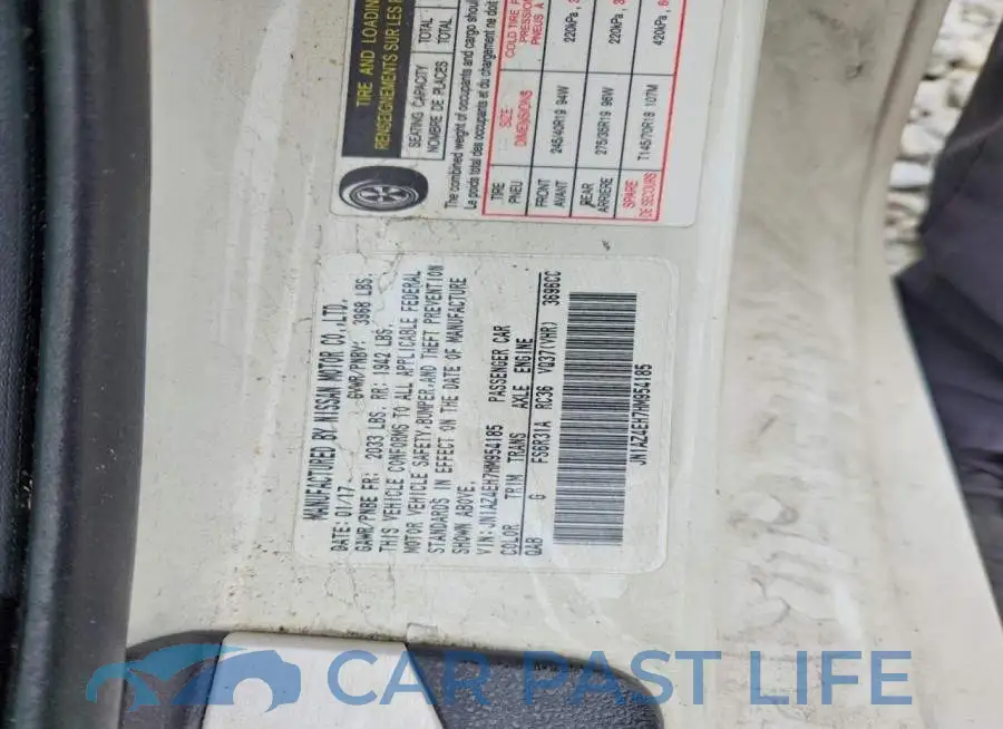 JN1AZ4EH7HM954185# 12