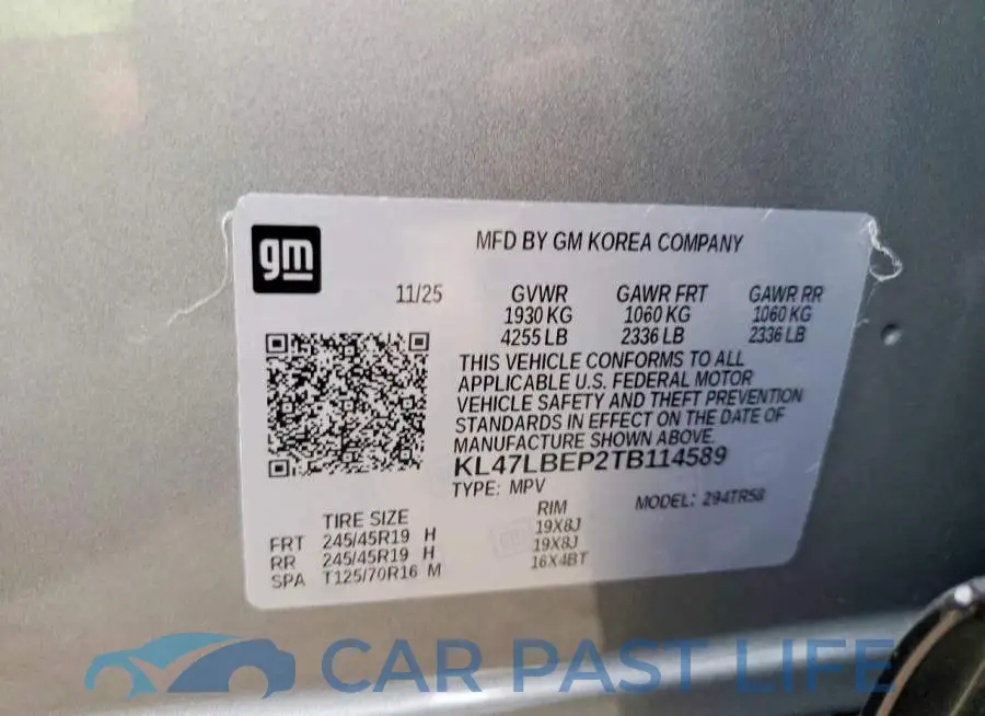 KL47LBEP2TB114589# 13