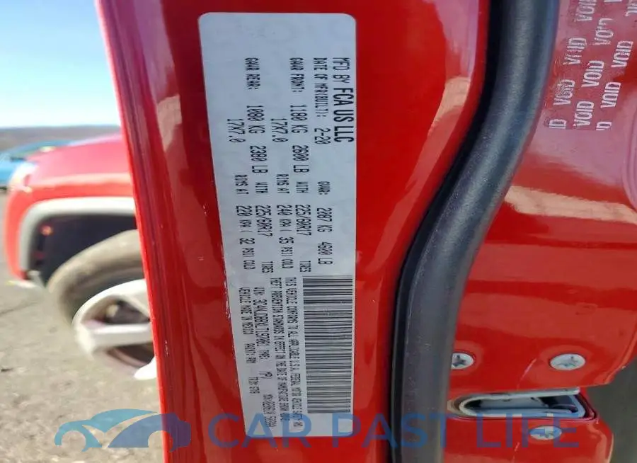 3C4NJDBBXLT197081# 12