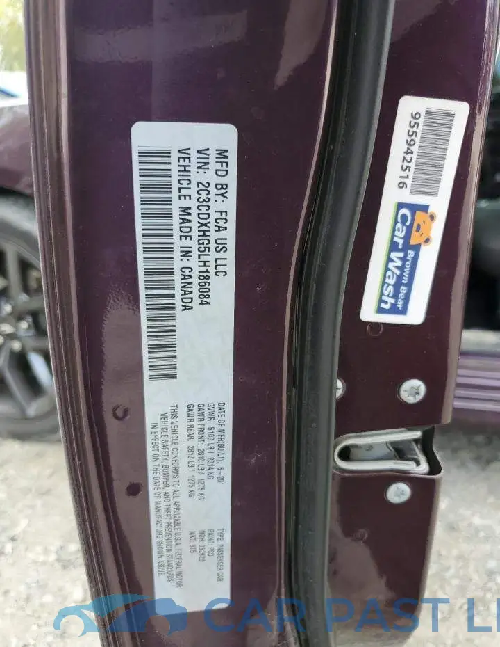 2C3CDXHG5LH186084# 13