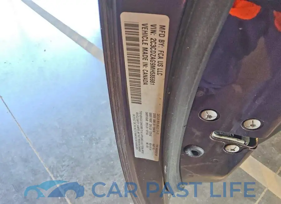 2C3CDZAG9MH586981# 12