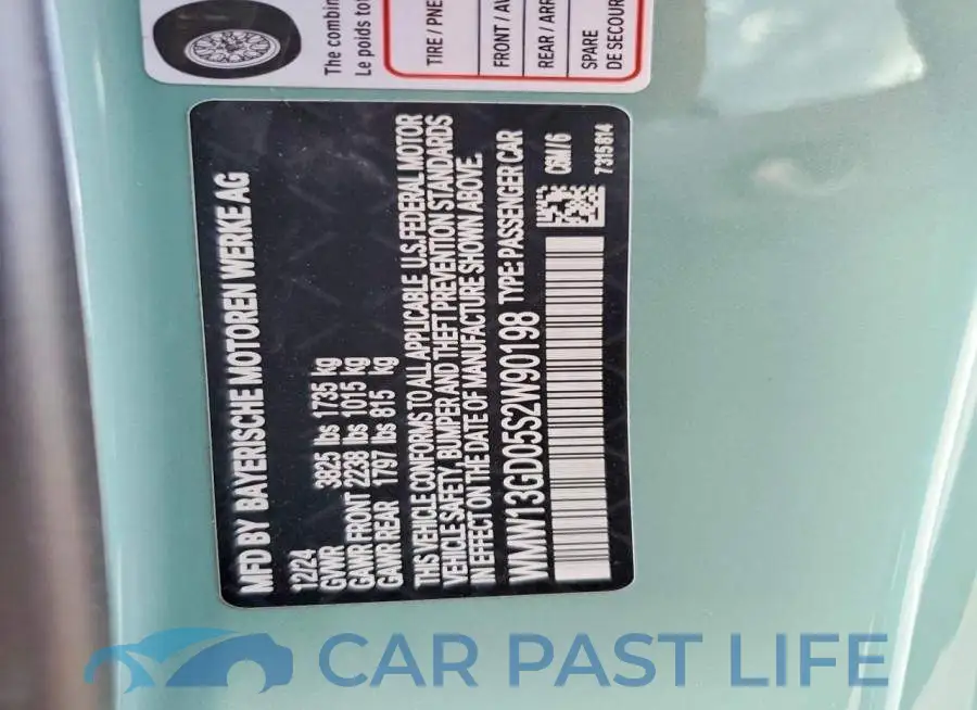 WMW13GD05S2W90198# 12