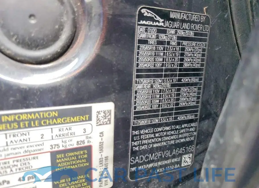 SADCM2FV9LA645166# 13
