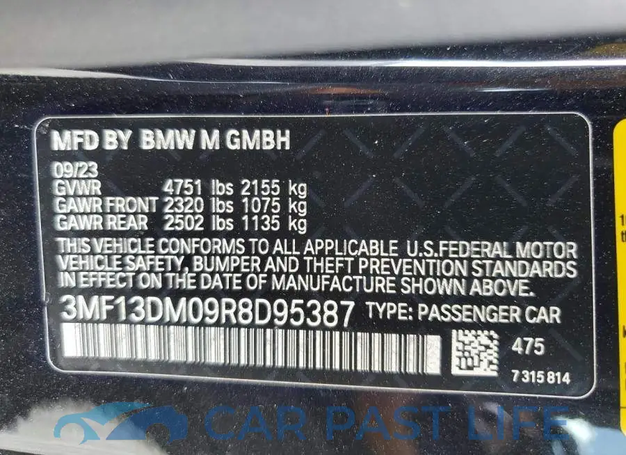 3MF13DM09R8D95387# 12