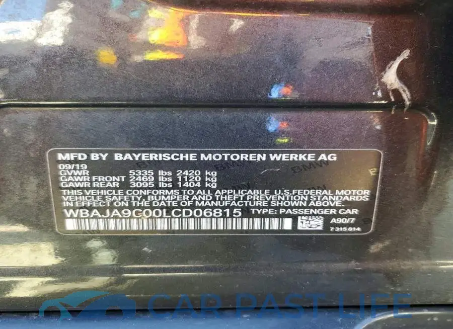 WBAJA9C00LCD06815# 12