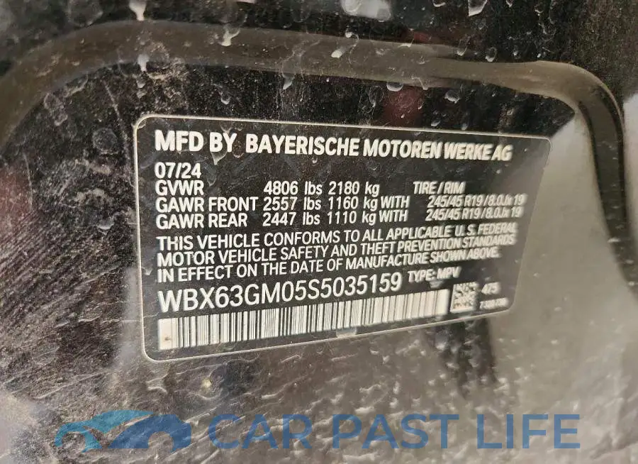 WBX63GM05S5035159# 13