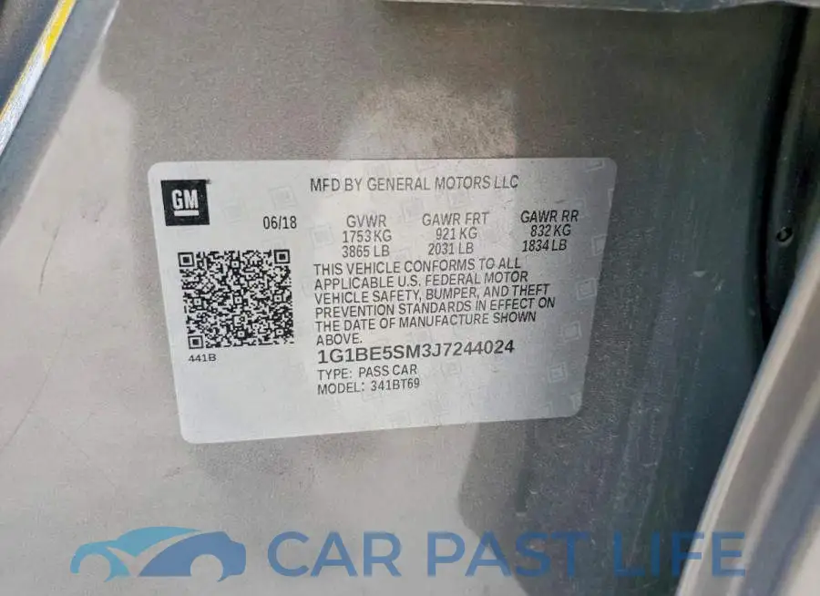 1G1BE5SM3J7244024# 13