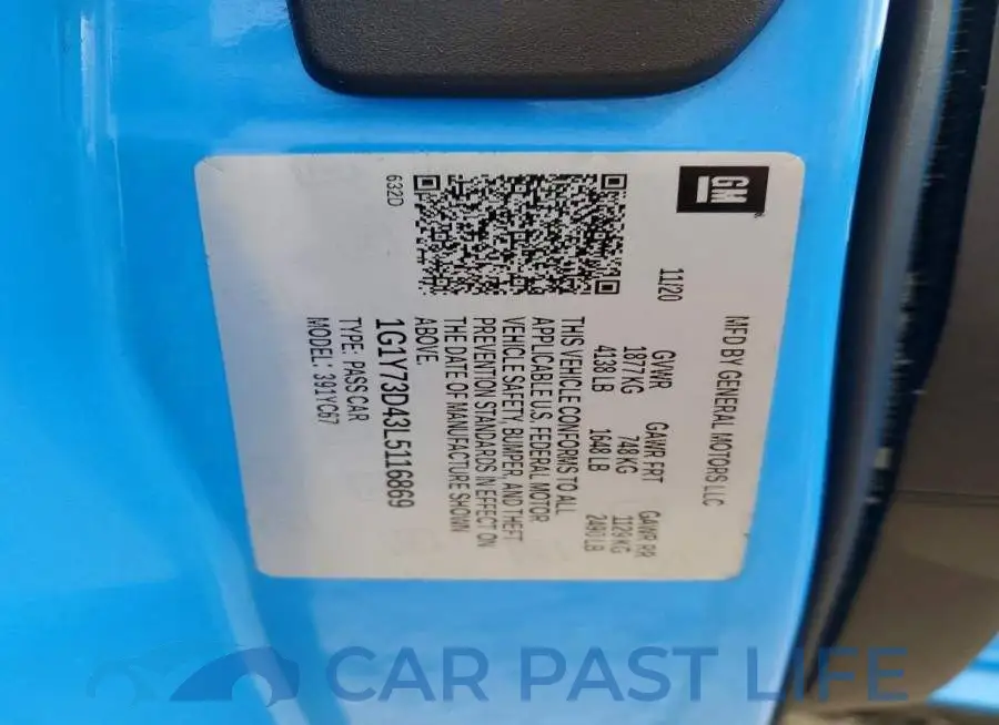 1G1Y73D43L5116869# 12