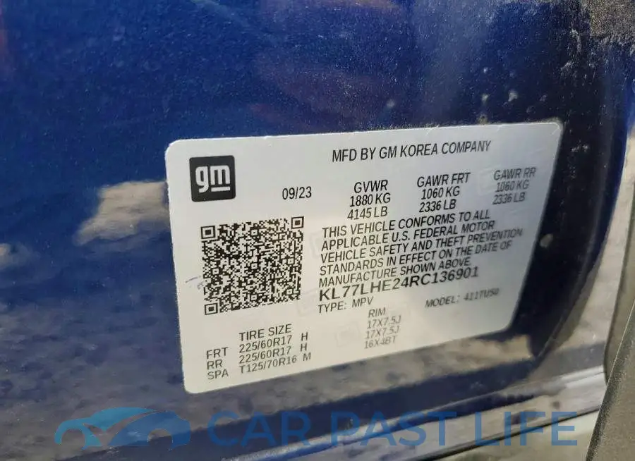 KL77LHE24RC136901# 12