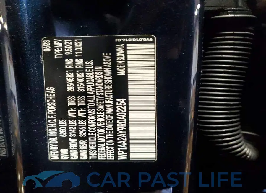 WP1AA2AY9RDA02254# 13