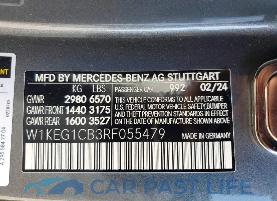 W1KEG1CB3RF055479# 12