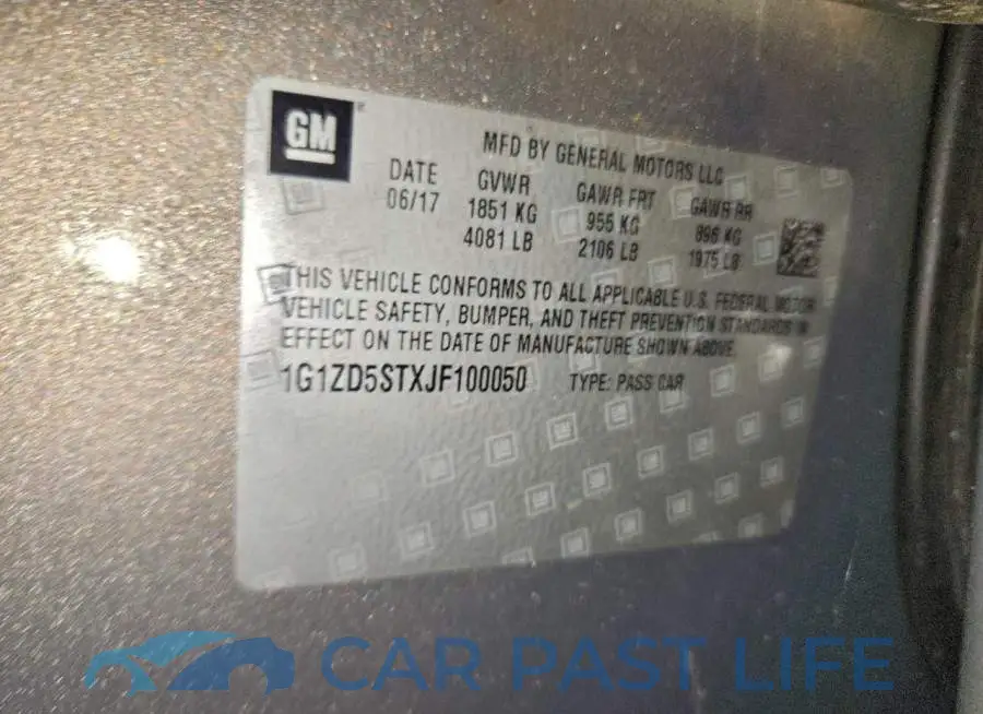 1G1ZD5STXJF100050# 12