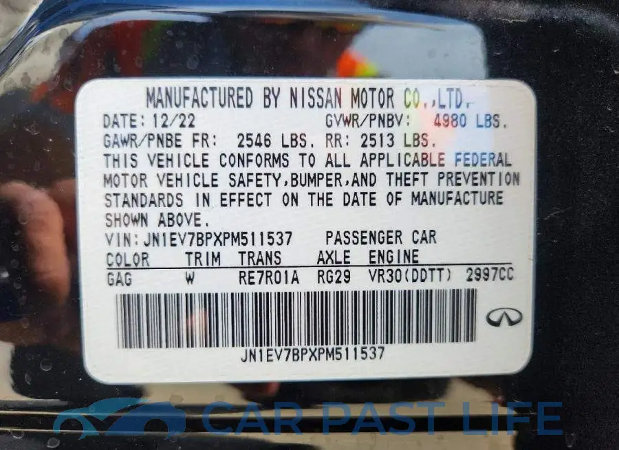 JN1EV7BPXPM511537# 13