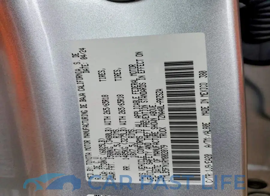 3TMLB5FN1RM002079# 13