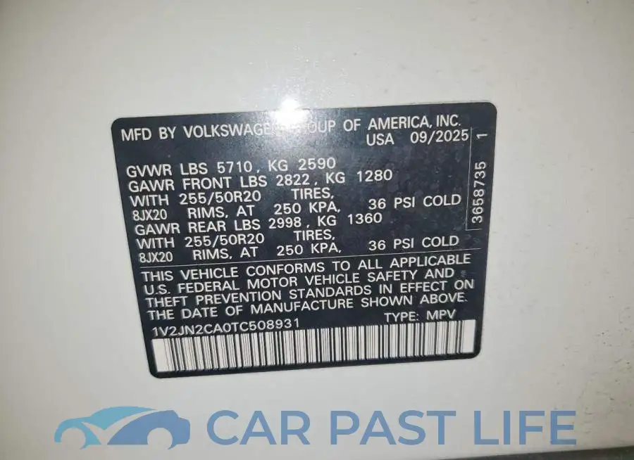 1V2JN2CA0TC508931# 13