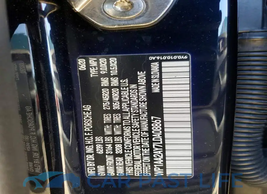 WP1AA2AY7LDA08867# 13