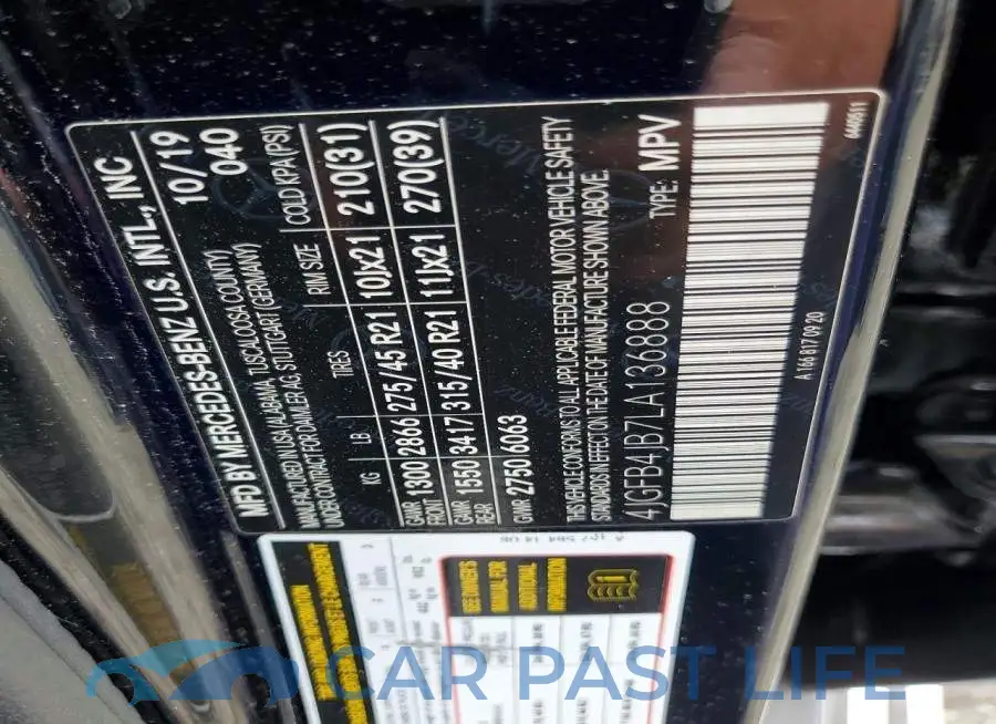 4JGFB4JB7LA136888# 13