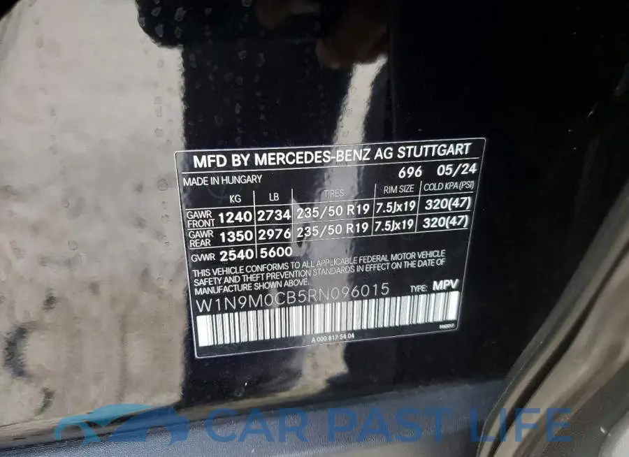 W1N9M0CB5RN096015# 13