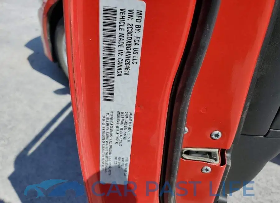 2C3CDXBG4NH204618# 12