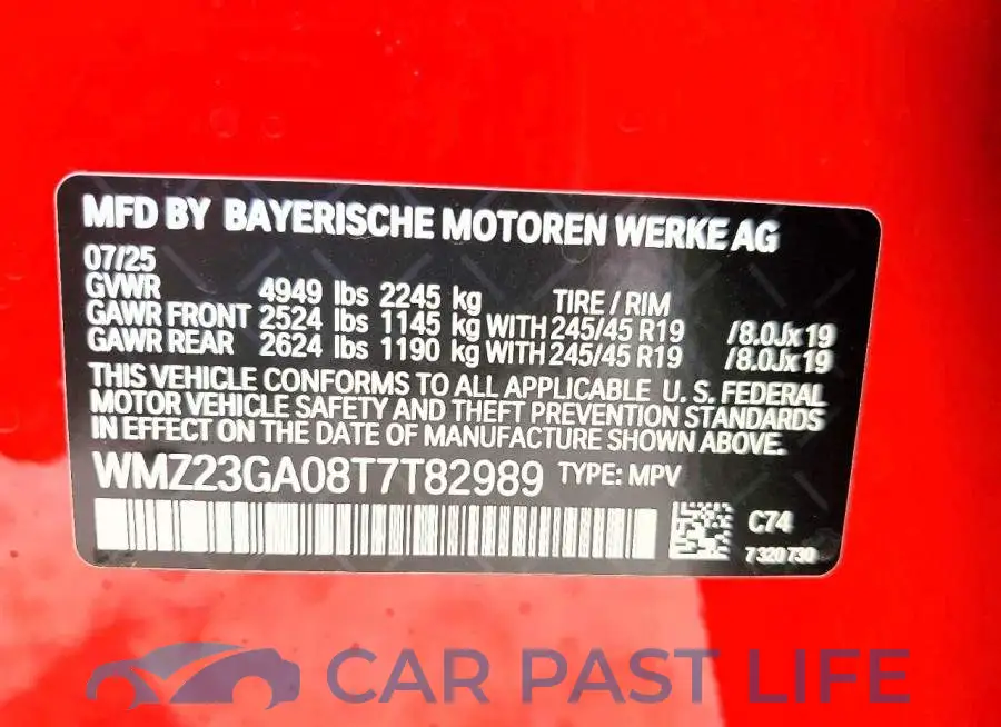 WMZ23GA08T7T82989# 13