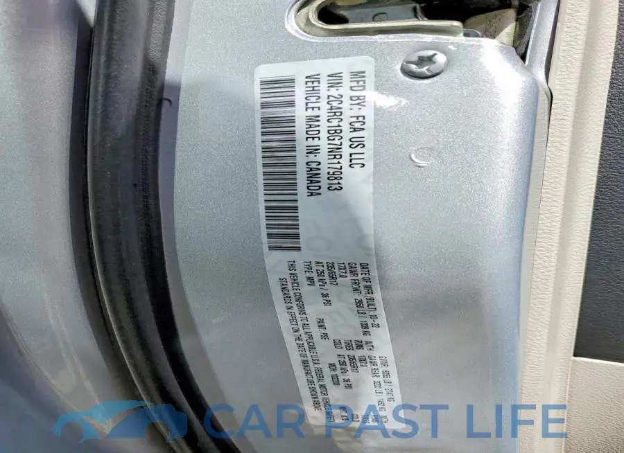2C4RC1BG7NR179813# 13