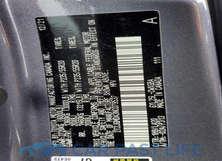 2T2JGMDA3NC079537# 14