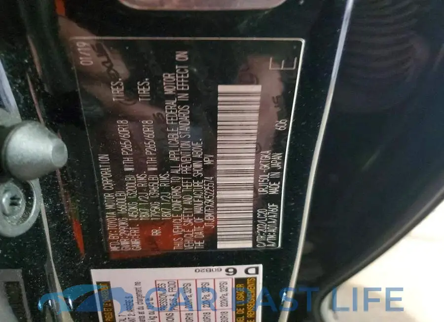 JTJBM7FX3K5225574# 13