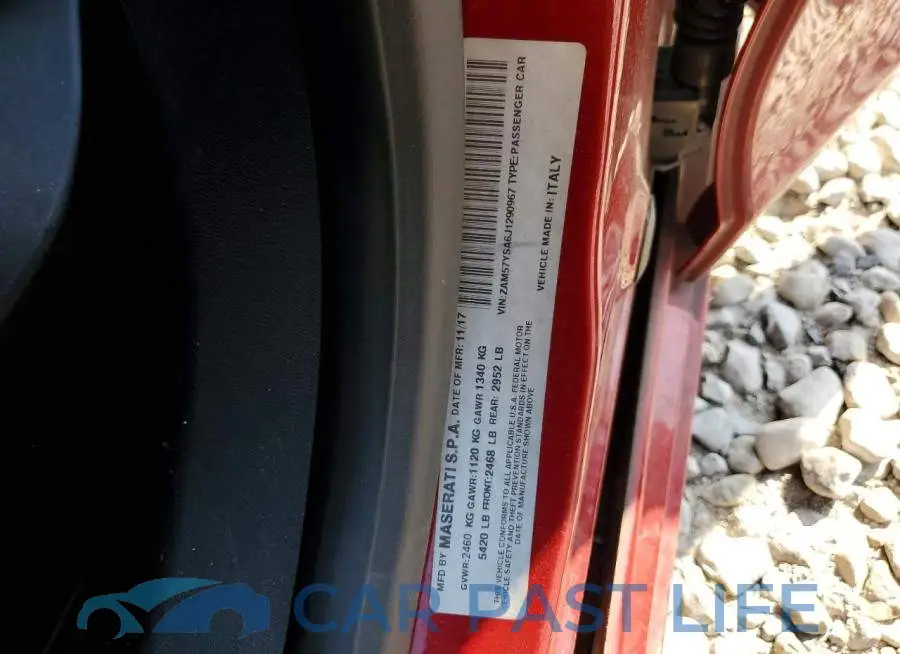 ZAM57YSA6J1290967# 12