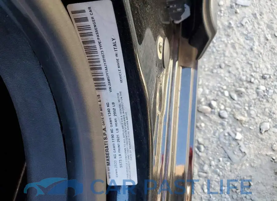 ZAM57YTA4J1301673# 12