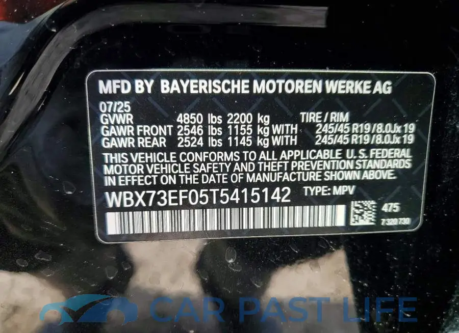 WBX73EF05T5415142# 14