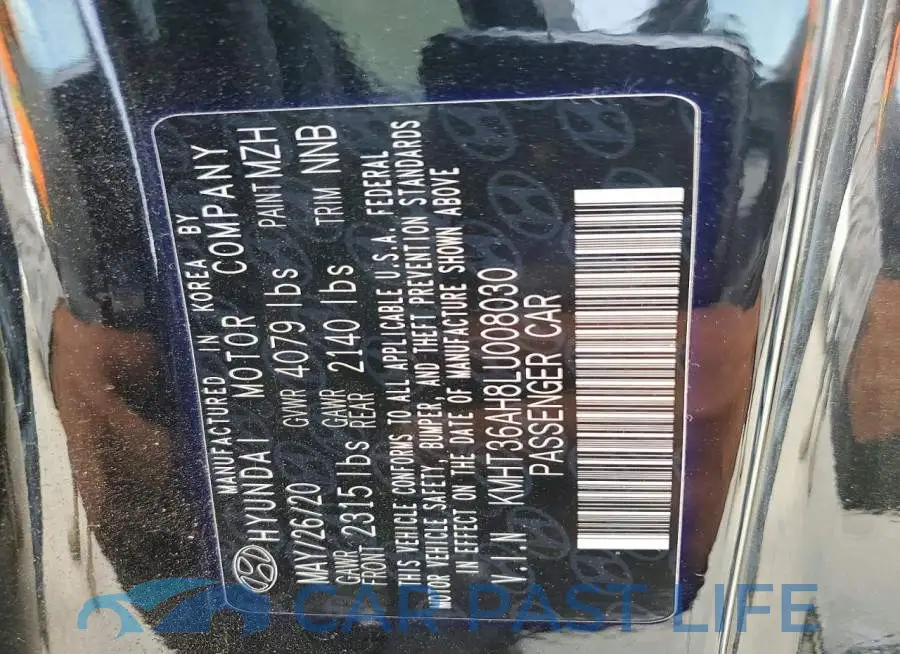KMHT36AH8LU008030# 12