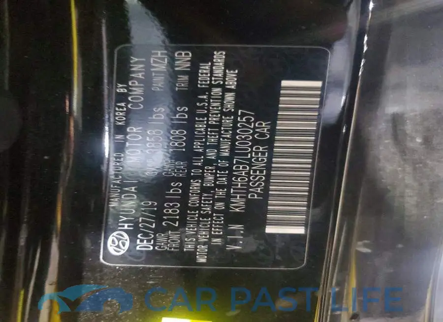 KMHTH6AB7LU030257# 11