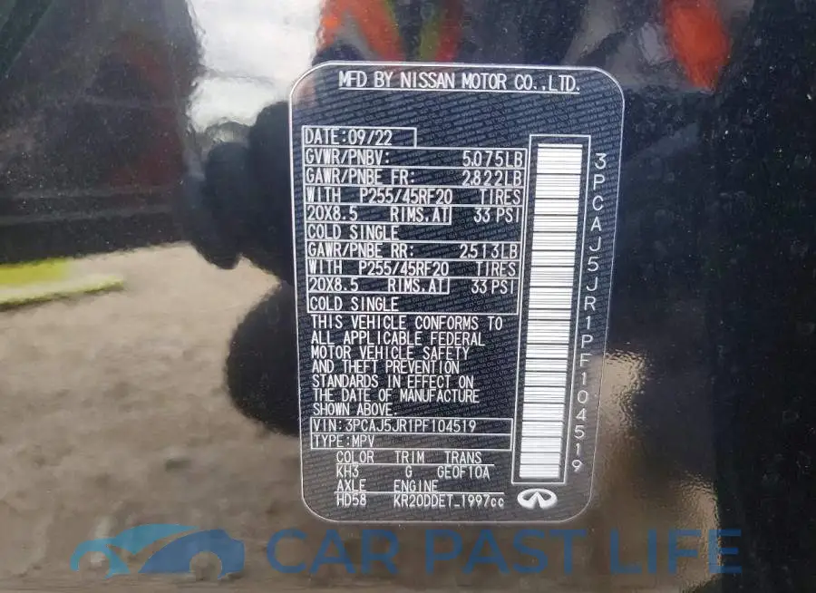 3PCAJ5JR1PF104519# 13