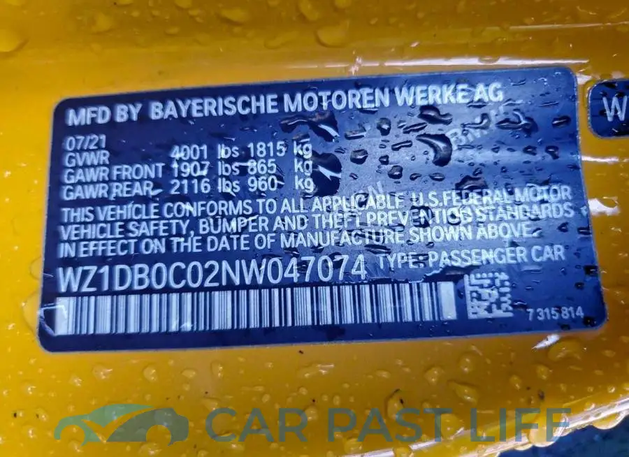 WZ1DB0C02NW047074# 13